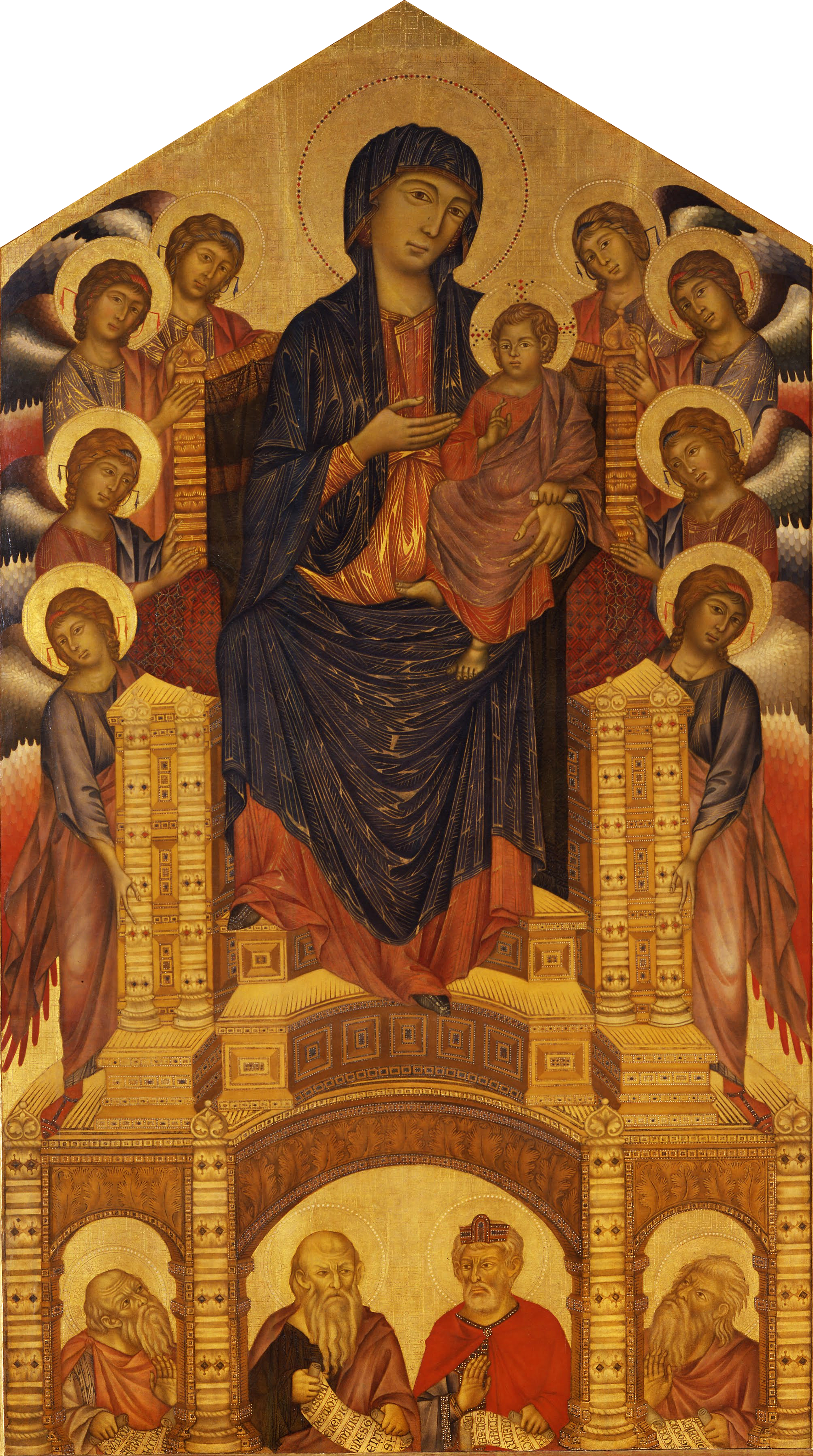 《圣三一圣母》