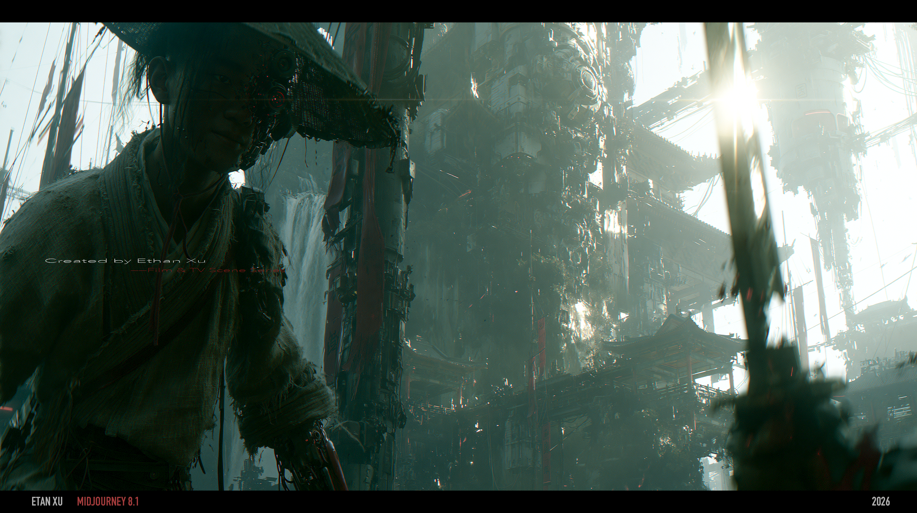 AI Visual Worlds — MECHANICAL RONIN, frame 27