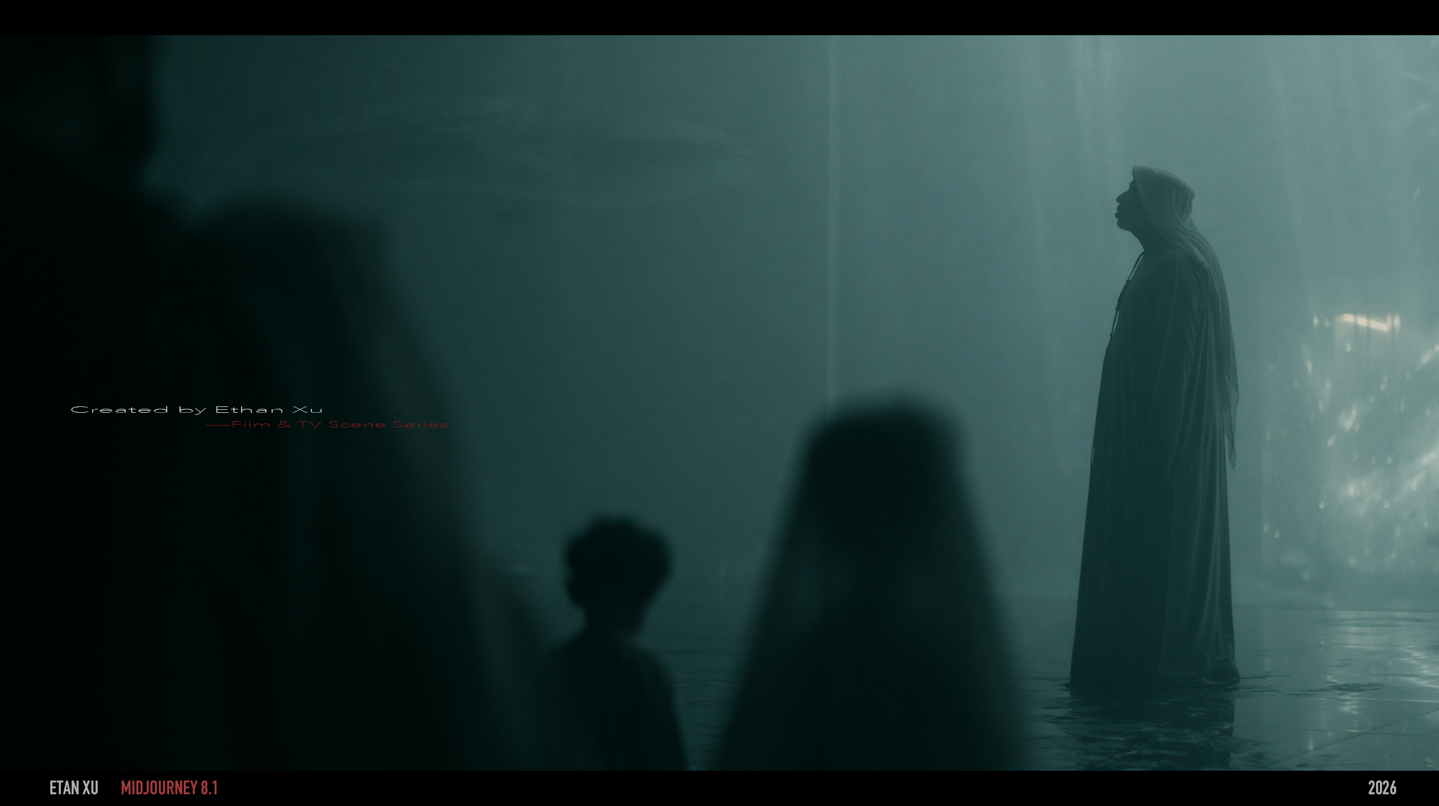 AI Visual Worlds — SILENT CHORUS, frame 74