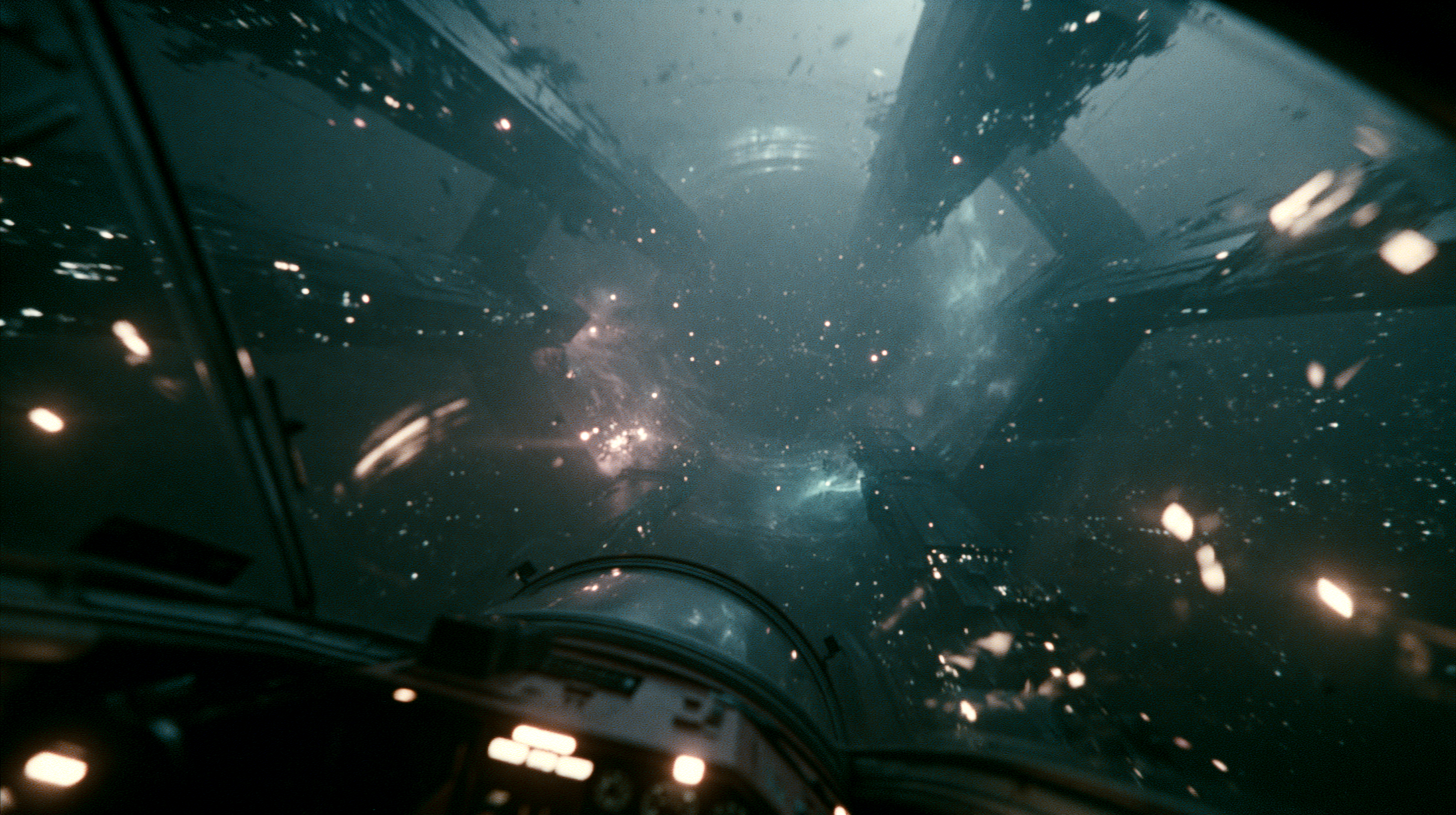 AI Visual Worlds — ORBITAL CITY, frame 77