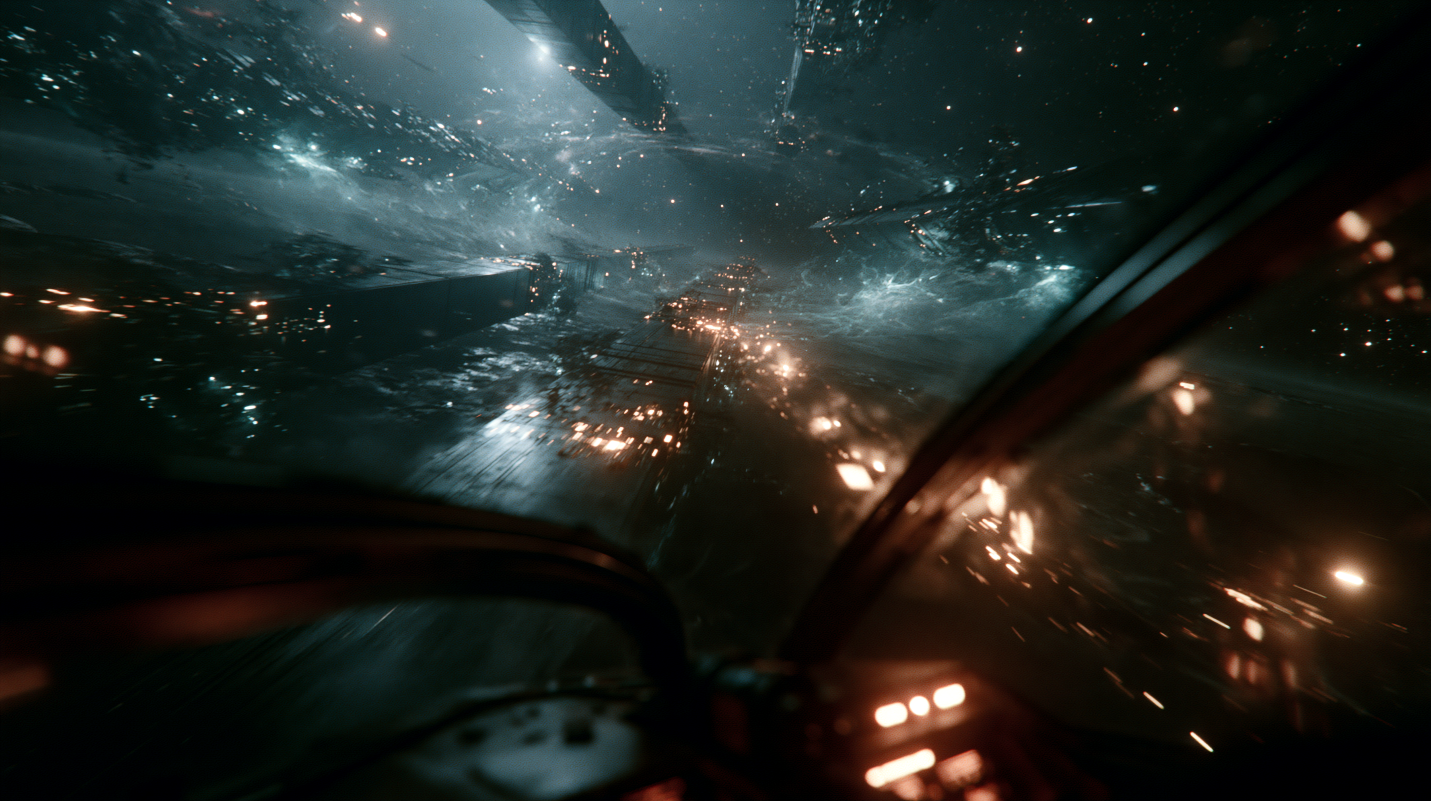 AI Visual Worlds — STARBOARD BURN, frame 78