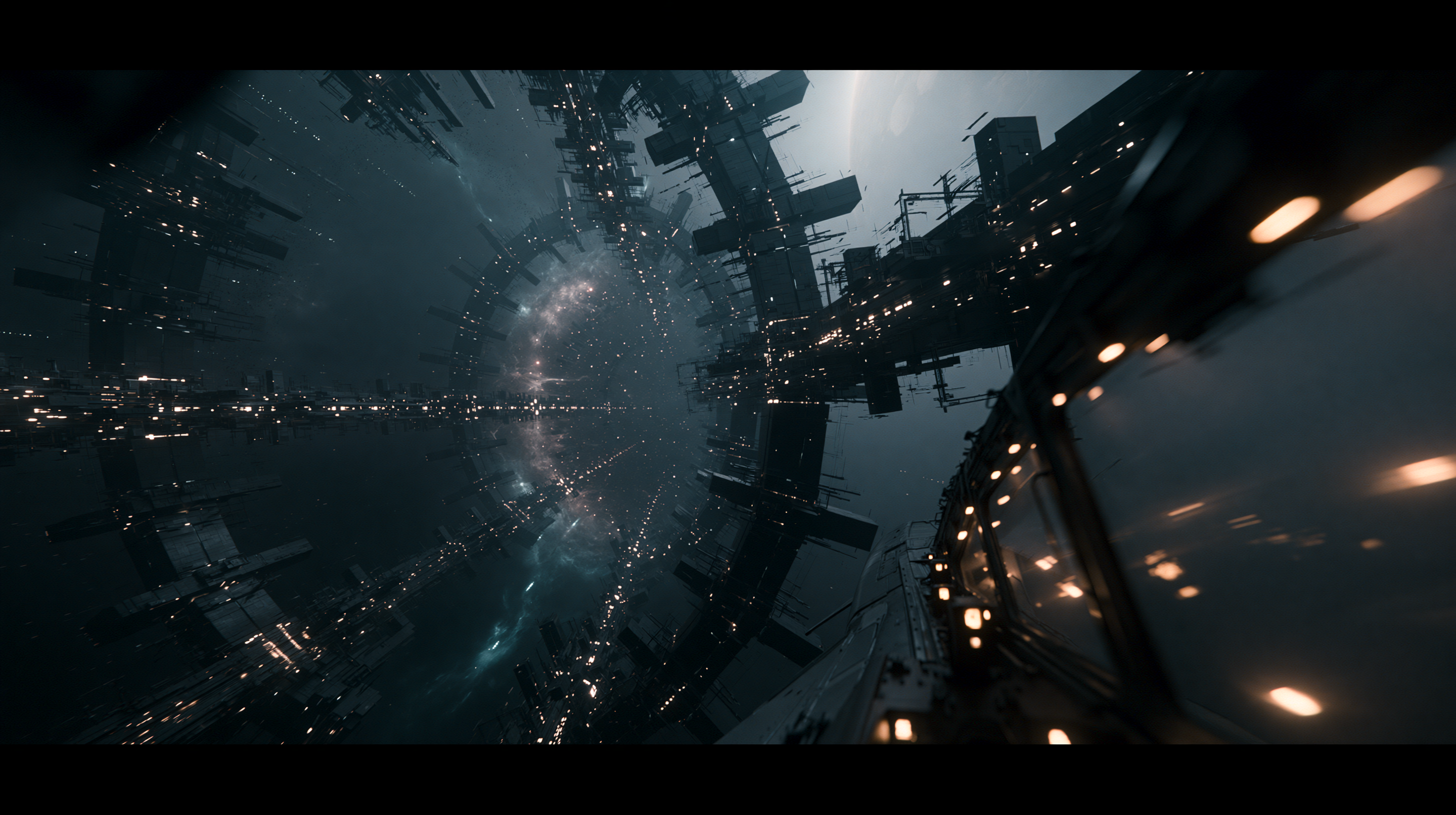 AI Visual Worlds — RINGWARD, frame 79