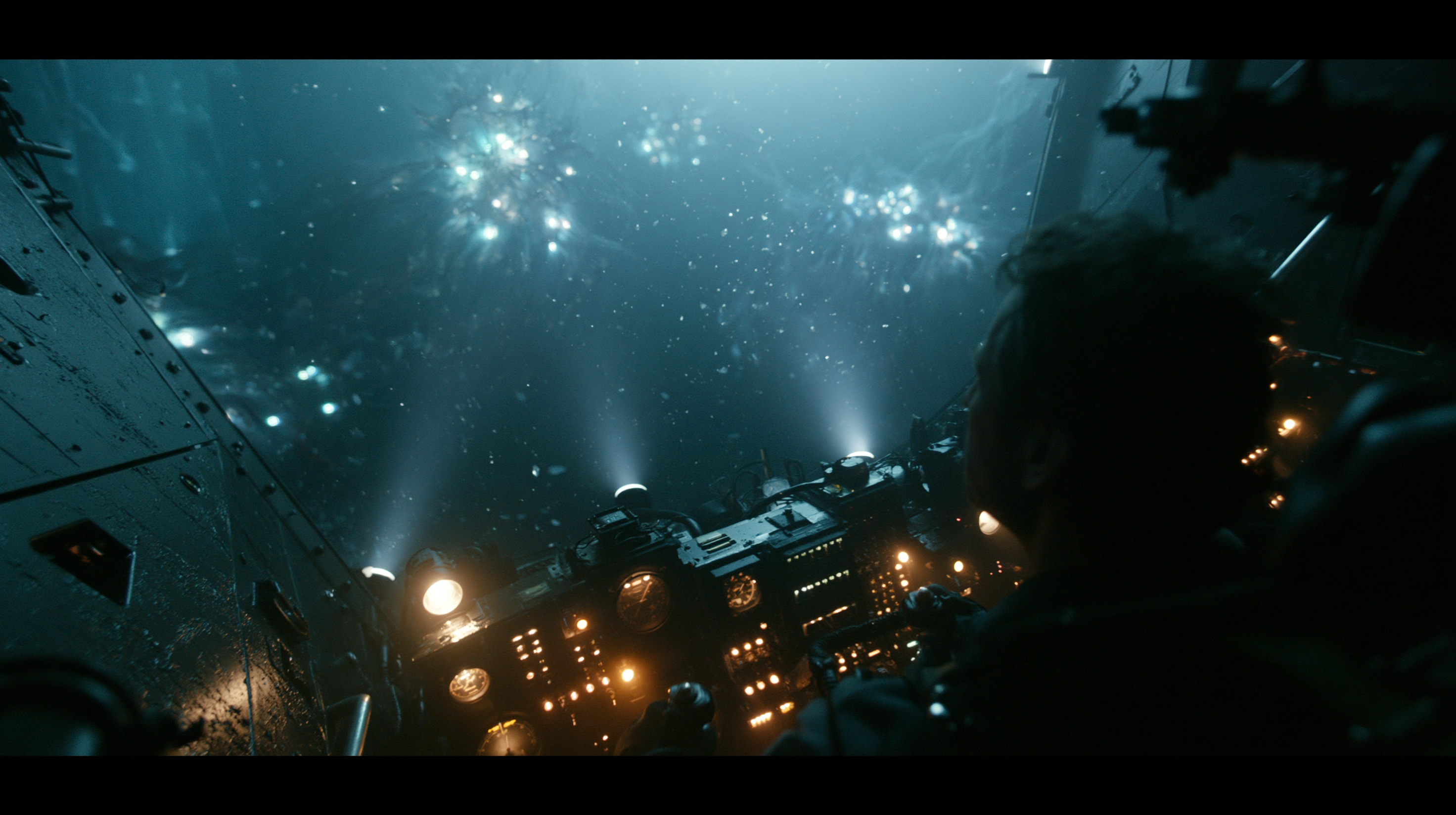 AI Visual Worlds — DESCENT ARRAY, frame 82