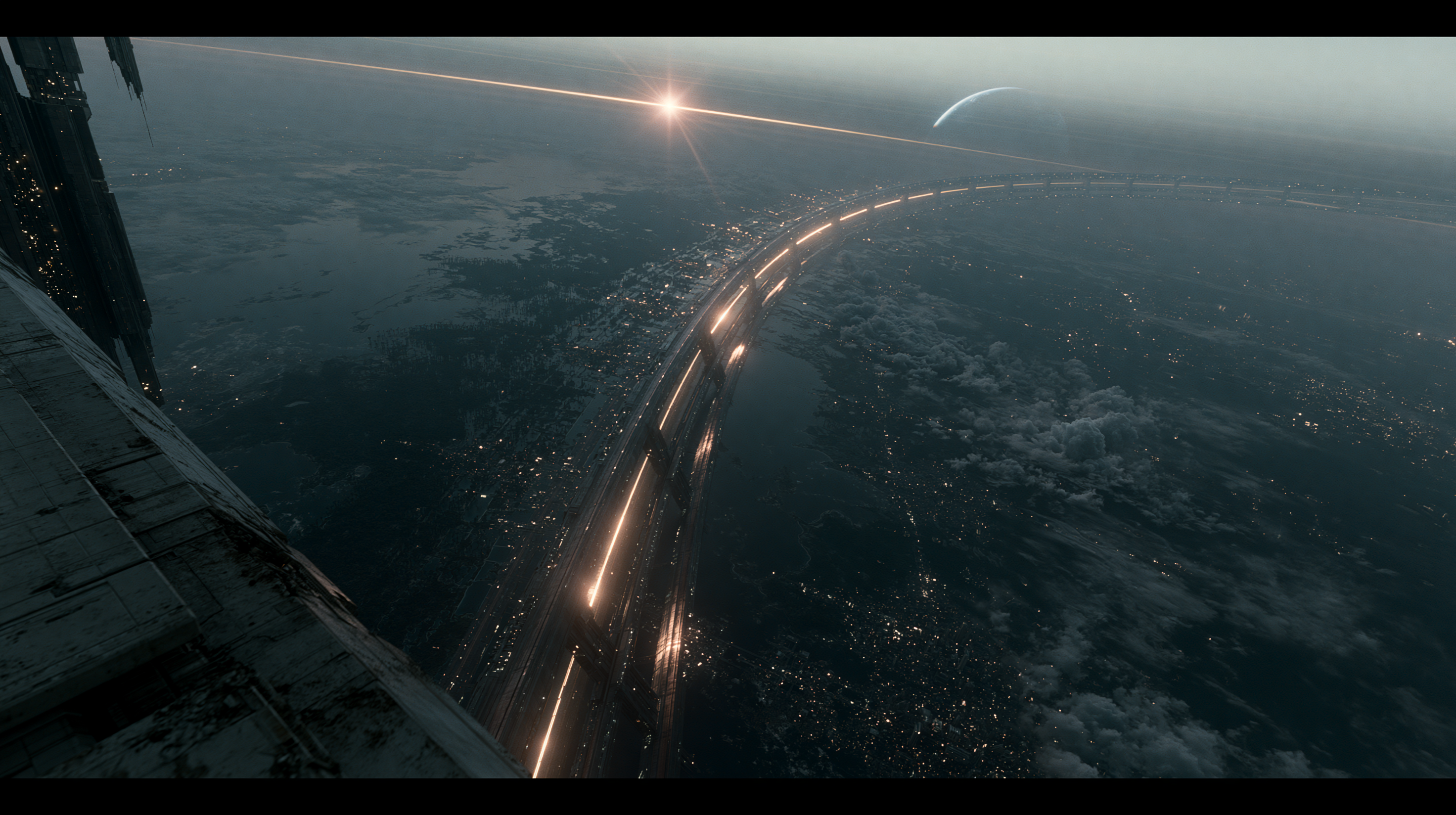 AI Visual Worlds — CELESTIAL RIVER, frame 92